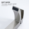 SLY Brass Stainless Steel Modern Waterfall Bathroom Sink Faucet Single Handle Hot Cold Water Mixer Basin