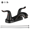 SLY Matte Black China Manufacturer Royal Brass Style Square Bathroom Faucets