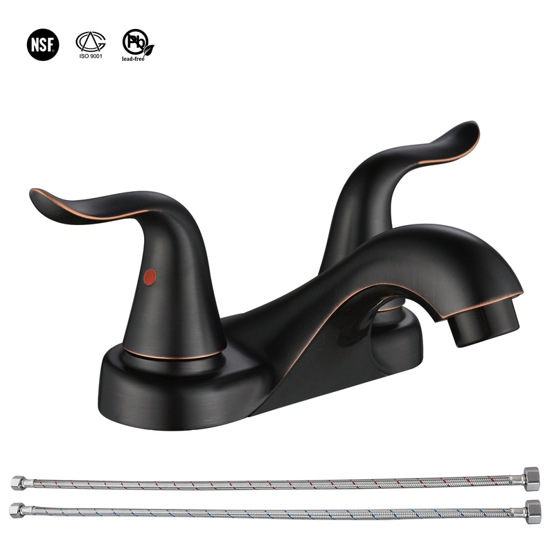 SLY Matte Black China Manufacturer Royal Brass Style Square Bathroom Faucets