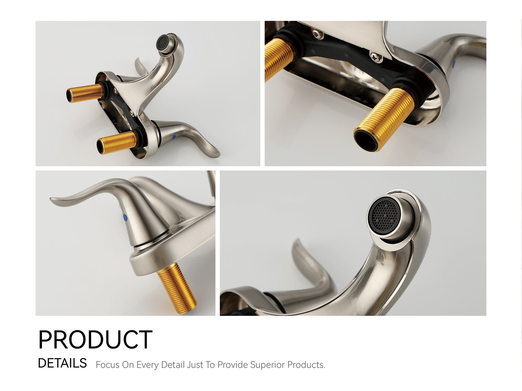 brushed nickel bathroom faucets