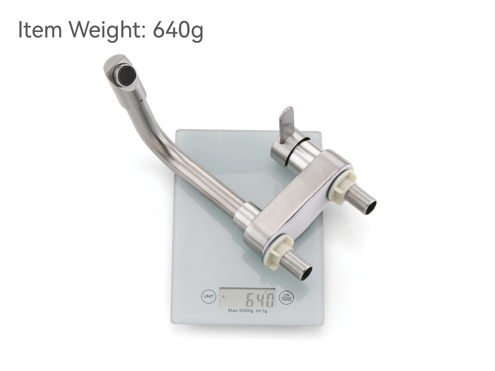 polished nickel bathroom faucet