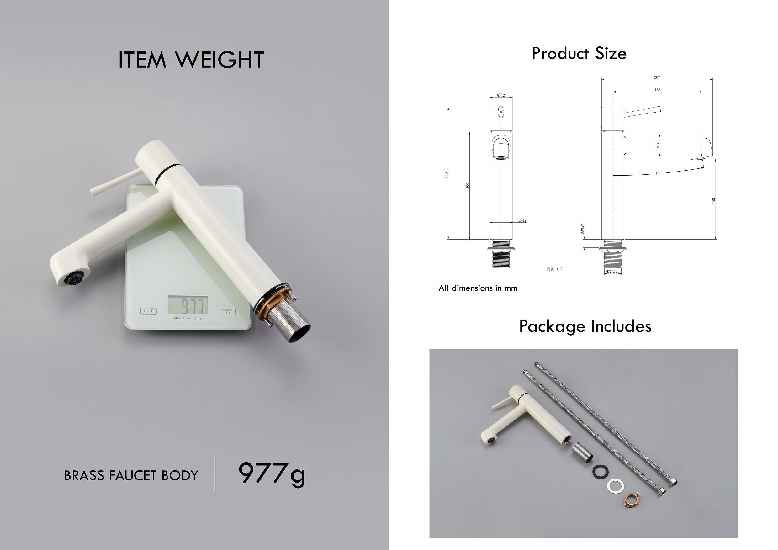 single hole bathroom faucet