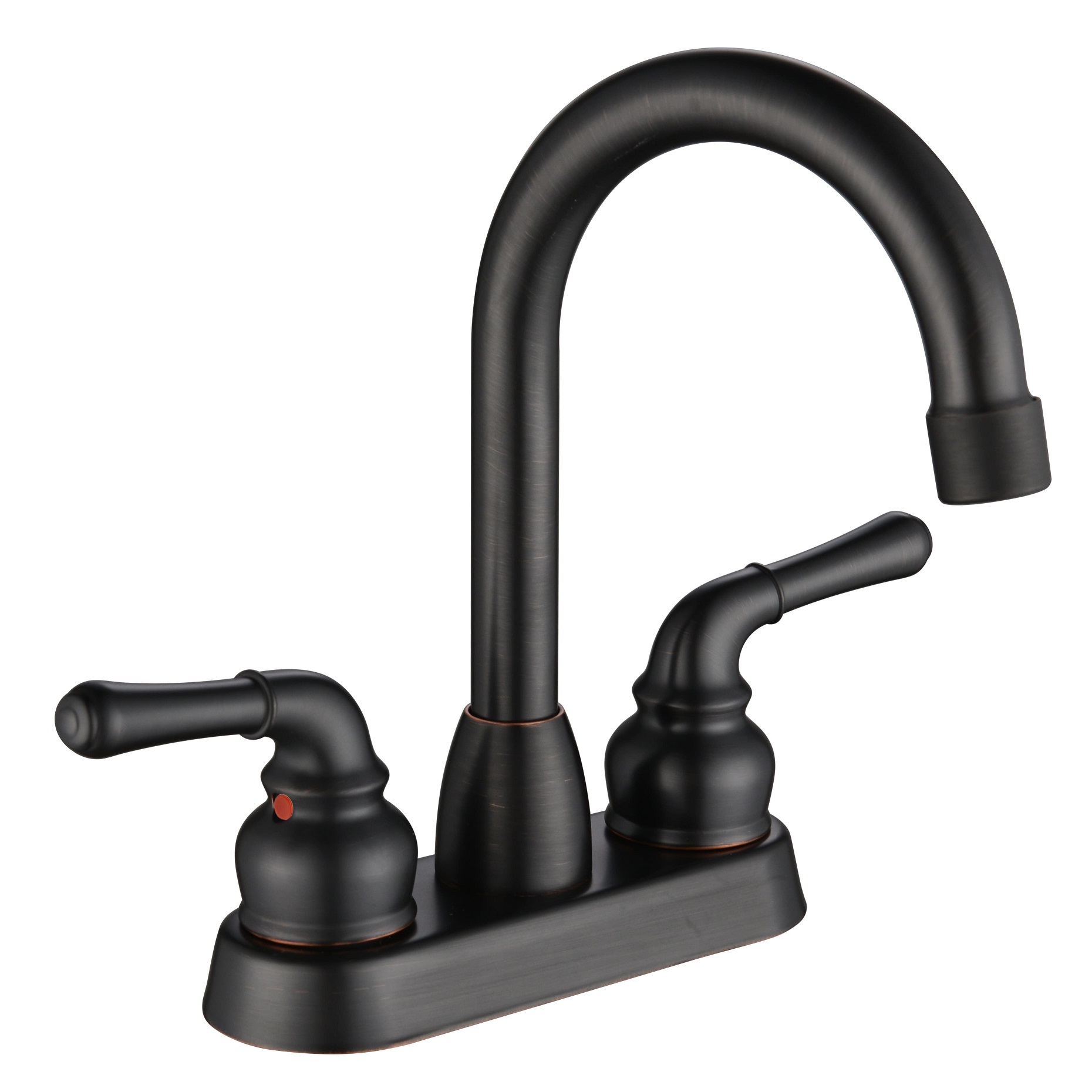 SLY Brass Oil Rubbed Bronze Single Handle Hole Bathroom Basin Sink Tap