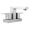 SLY Brushed Nickel Single Handle One Hole Hot and Cold Basin Mixer Tap