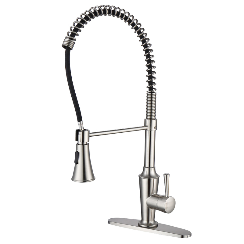 SLY Single Lever Kitchen Faucets With Pull Down Sprayer Kitchen Sink Tap