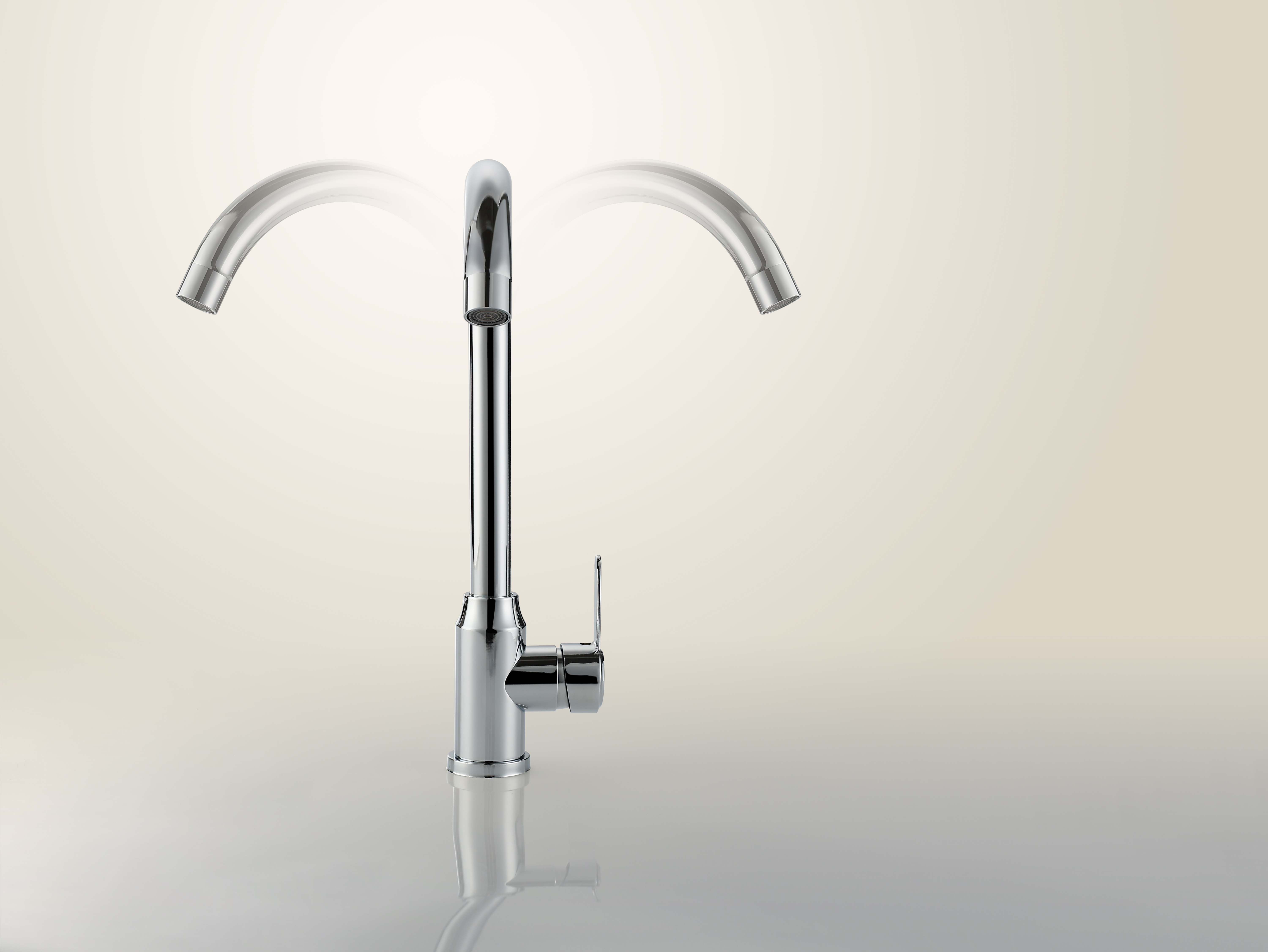 kitchen sink with faucet