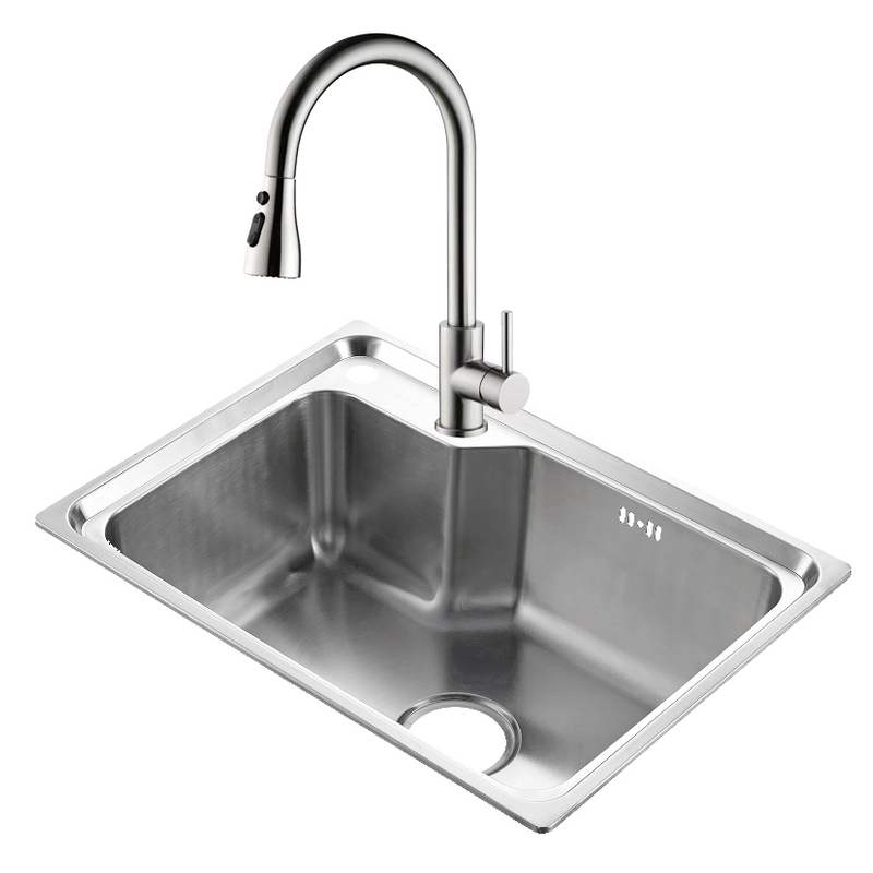 Single Bowl Rectangular Handmade Kitchen Sink 