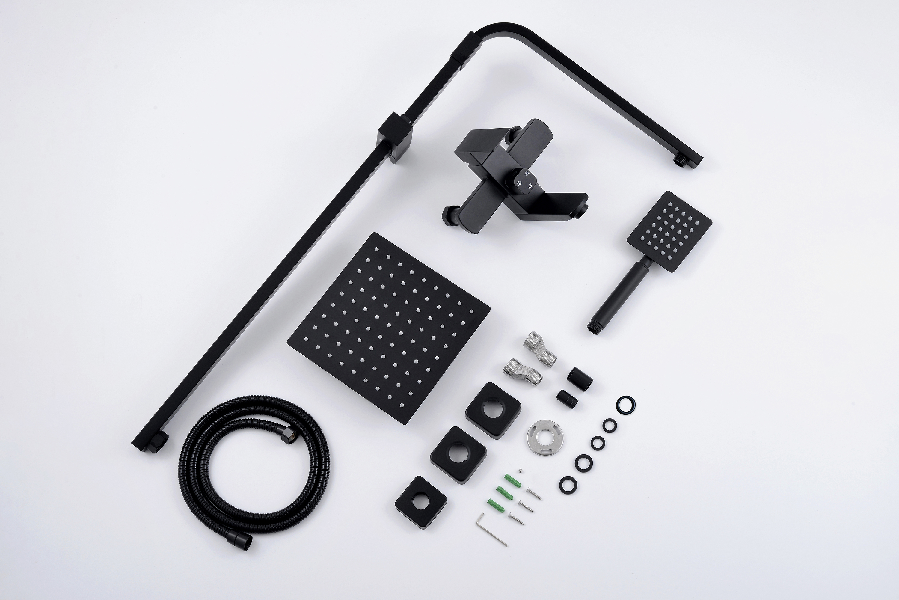  shower system polished nickel