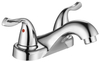 SLY Double Handle 4-inch Basin Faucet Bathroom Faucet