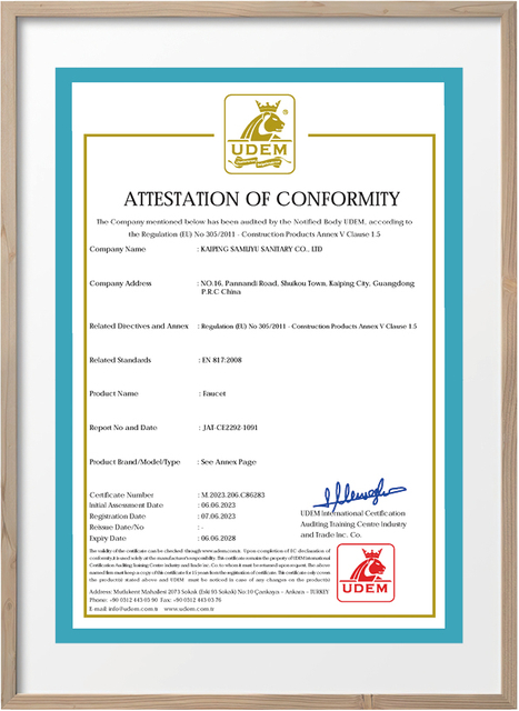 CE Certificate