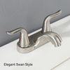 Two Handle Bathroom Luxury Chrome Brass 4 Inch Faucet Best Faucet 