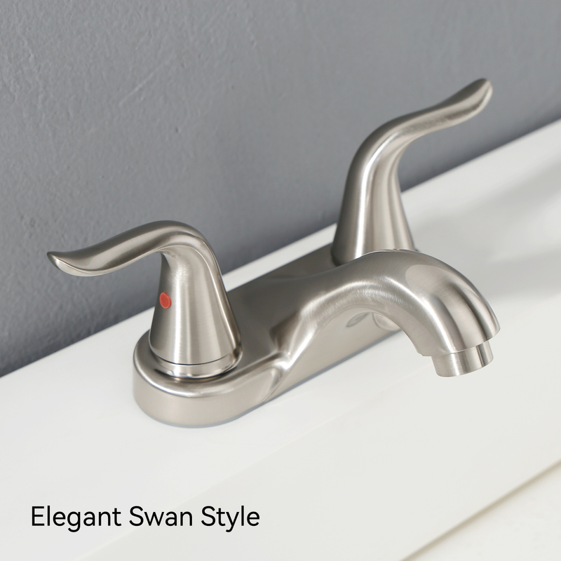 Two Handle Bathroom Luxury Chrome Brass 4 Inch Faucet Best Faucet 