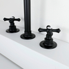 High Quality 3 Holes Double Handle Bathroom Faucet Sink Mixer Taps