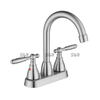 SLY Lavatory Basin 2 Handle Faucet Bathroom Faucet