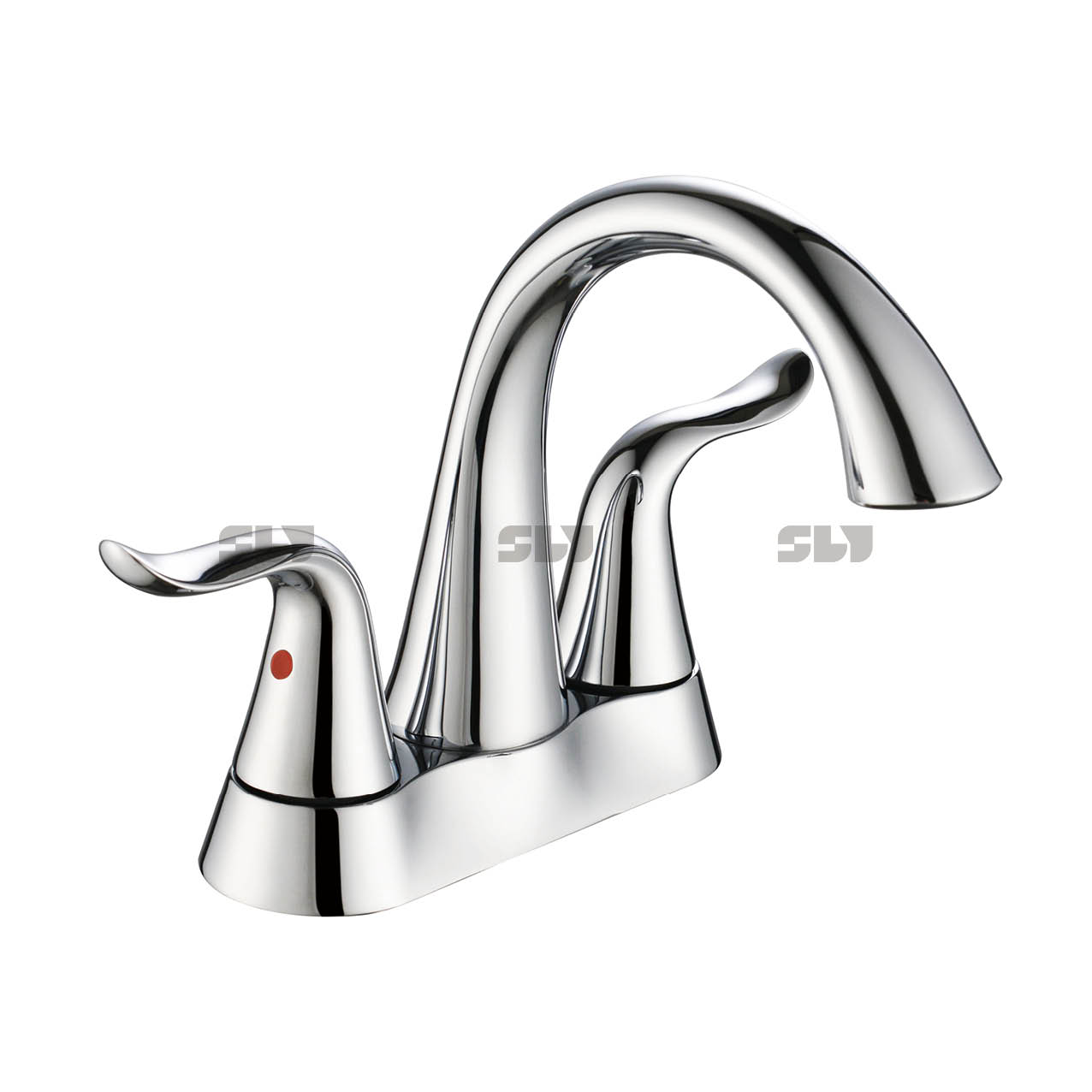 SLY Luxury CUPC Hot Cold Face Basin Faucet Deck Mounted Black Modern Bathroom Faucets