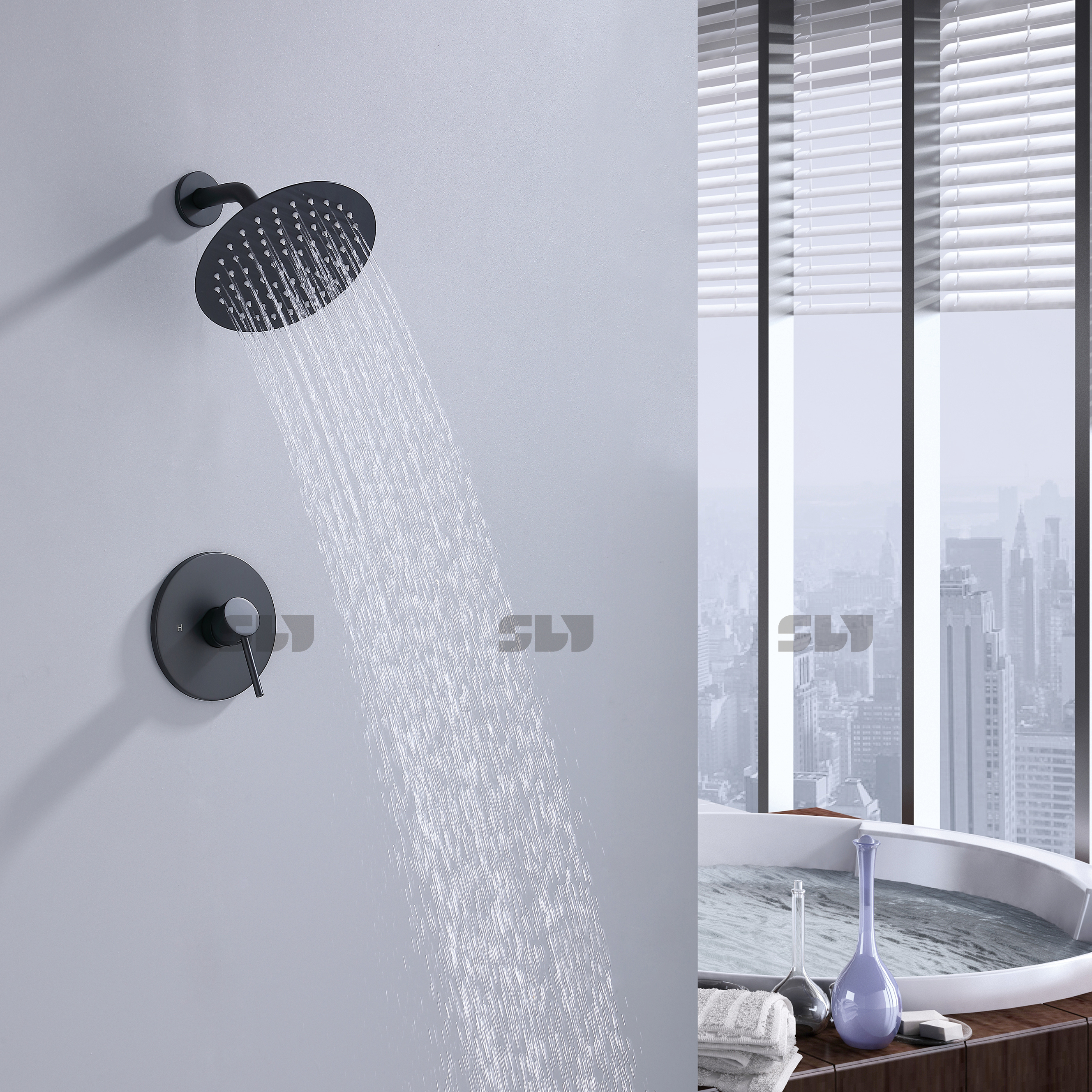 Concealed Shower Mixer Chrome