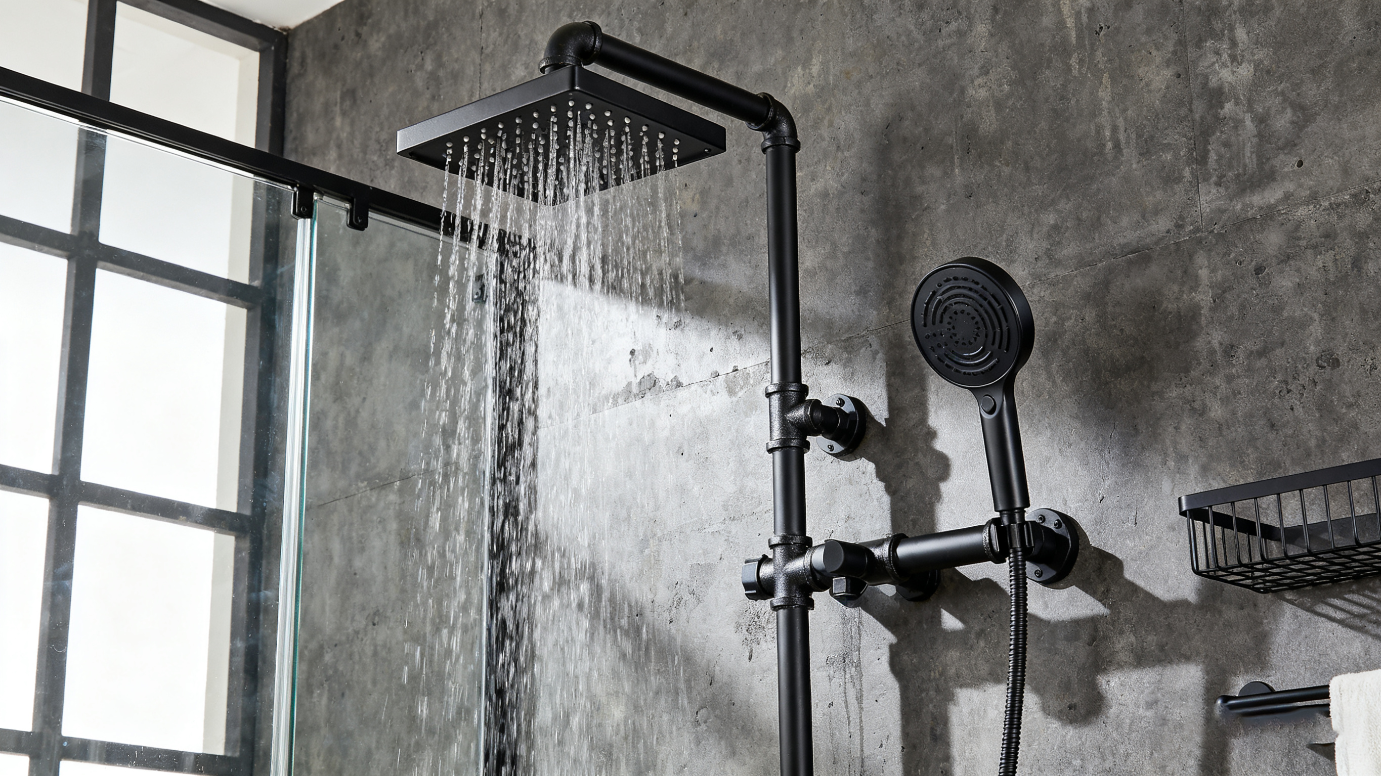 bath shower mixer set