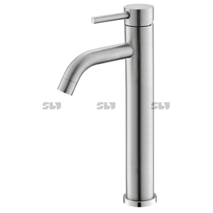 SLY Chrome Stainless Steel Bathroom Faucet Widespread