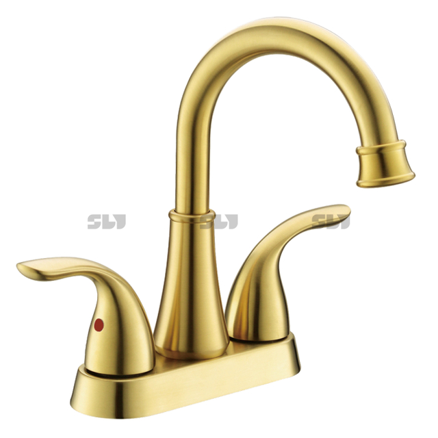 SLY Fashion Double Handle Basin Faucets for Use in Hotel Bathrooms