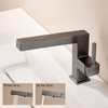 SLY Zinc Brushed Gun Metal Hot Sale Modern Single Handle Bathroom Basin Faucet