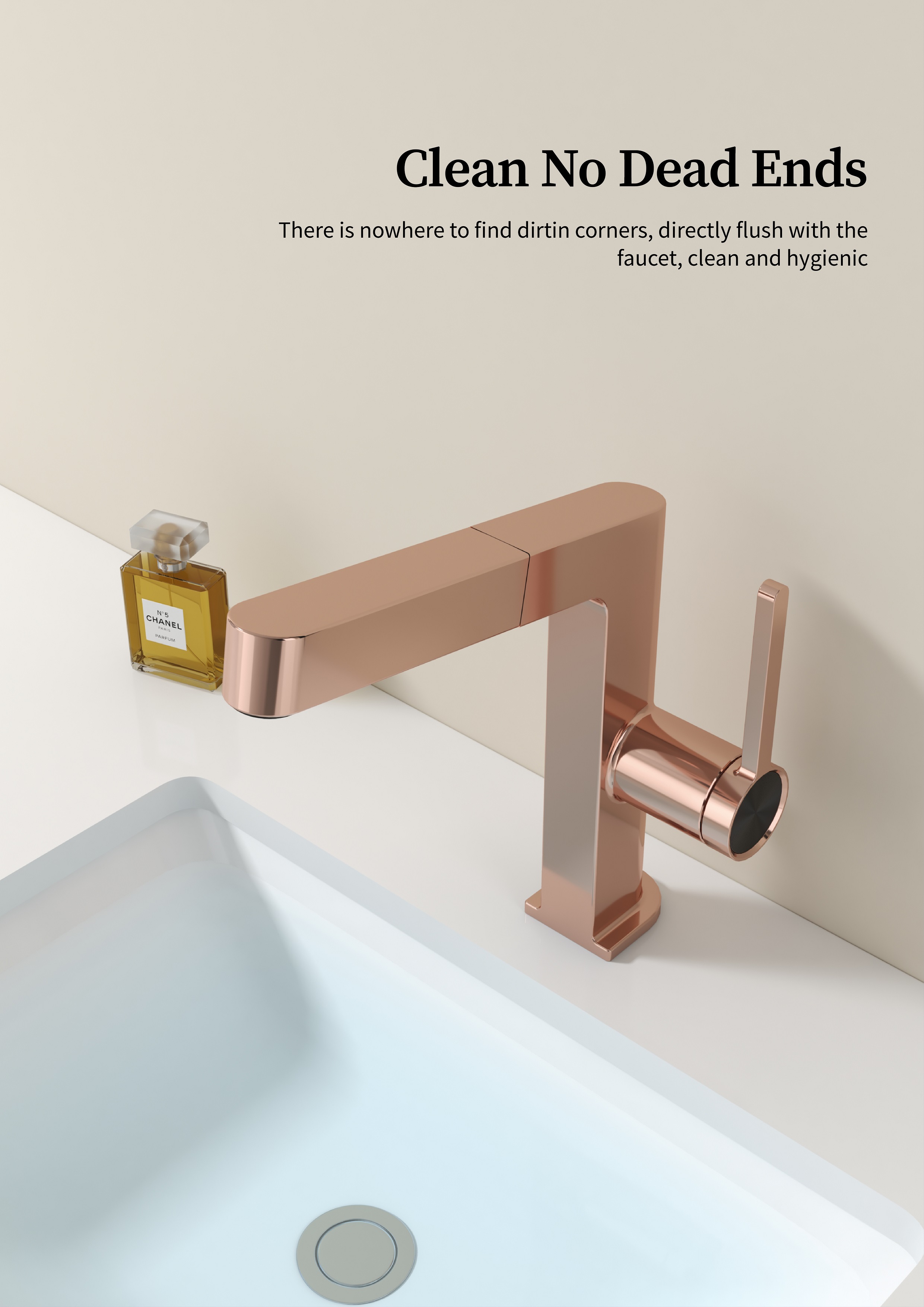 wall mounted bathroom faucet