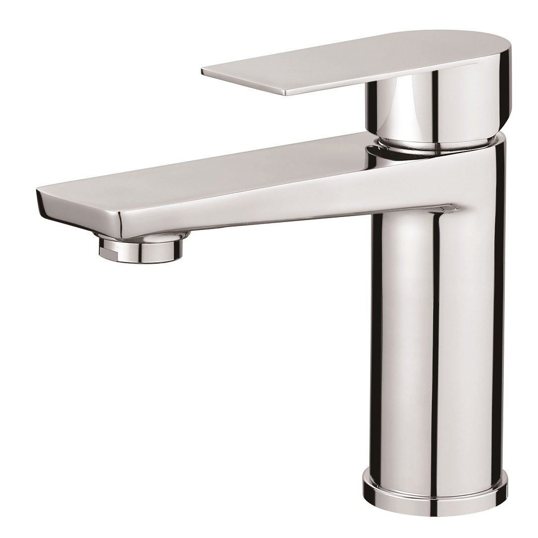 SLY Bathroom Faucet One Hole Mixer Tap Deck Mount Black Tap Single Handle Lavatory Basin Vanity