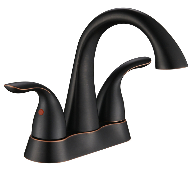 SLY Brass Matte Black Taps Basin Mixer Hot And Cold Water Mixer Bathroom Basin Faucet