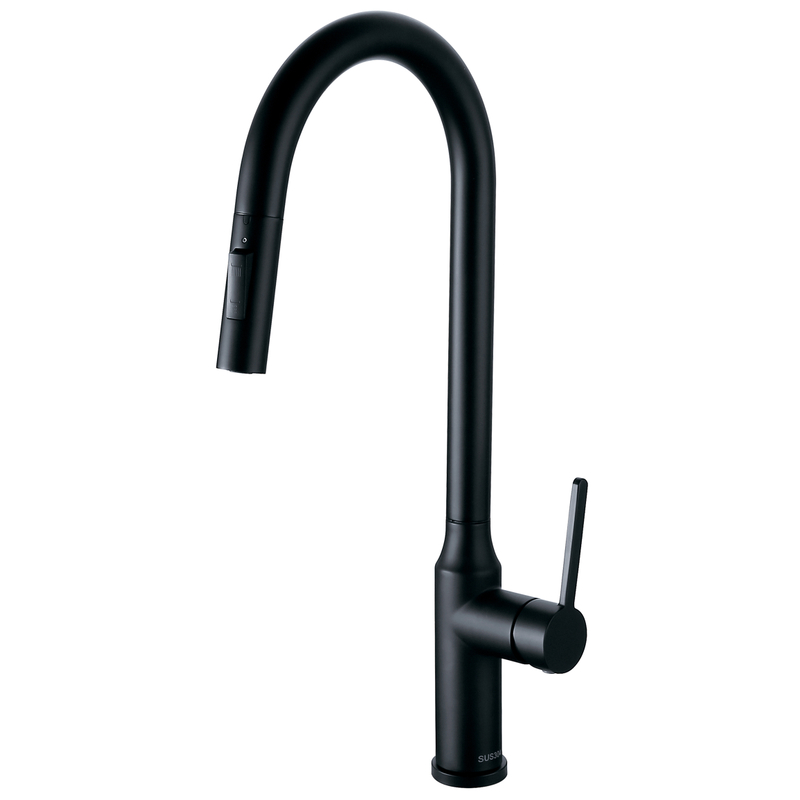 SLY Chrome Pull Down Kitchen Water Saving Faucet