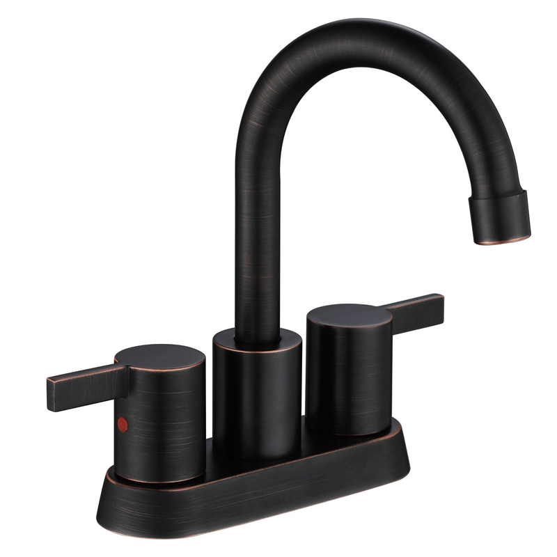 SLY Zinc Brushed Nickel Bathroom Sink Mixer Water Tap Washroom Basin Mixer Faucet Tap