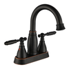 SLY Zinc Brushed Nickel Bathroom Taps for Hot And Cold Water Bathroom Faucet