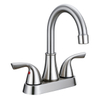 SLY Brushed Nickel Single Lever Cold And Hot Pull Out Mixer Taps