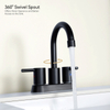 SLY Brushed Nickel Single Hole Bathroom Mixer Tap Single Handle Basin Faucets