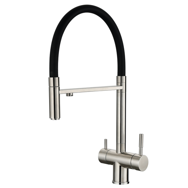 Pull Out 3 Way Kitchen Mixer Filer Water Tap