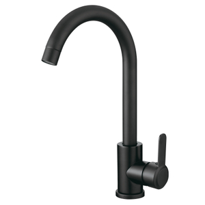 Modern Single-Hole Kitchen Sink Faucet 