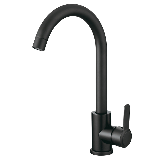 Modern Single-Hole Kitchen Sink Faucet 