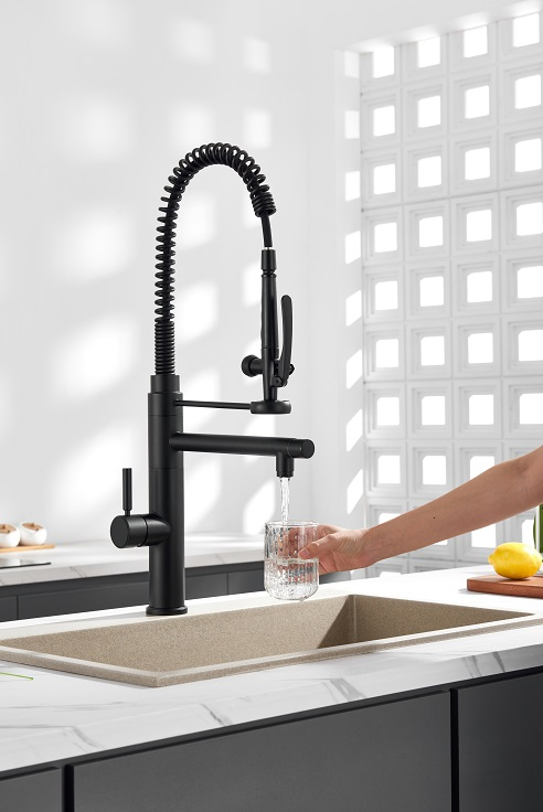 Sink Faucet With Pull Down