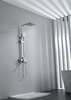 polished nickel shower system 2.0 gpm