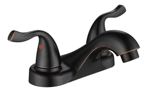 SLY Double Handle 4-inch Basin Faucet Bathroom Faucet