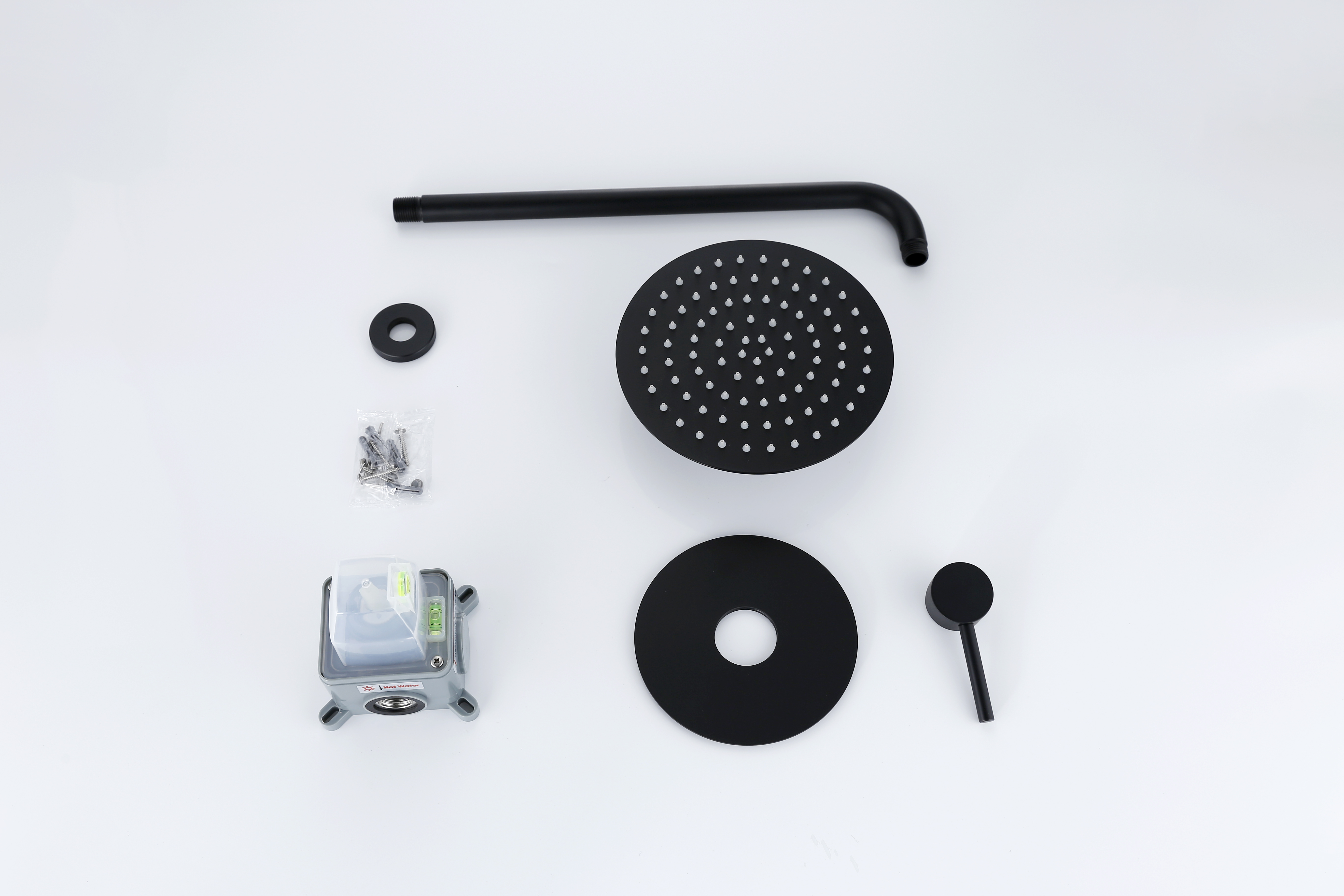 Black Round Shower Faucet