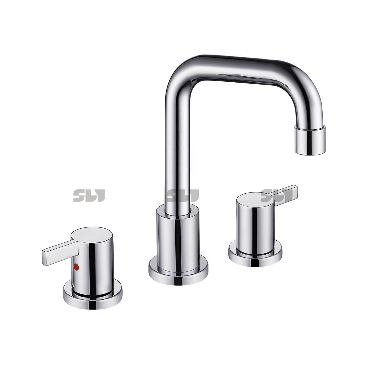 SLY Double Handle Hot And Cold Faucets for Bathrooms