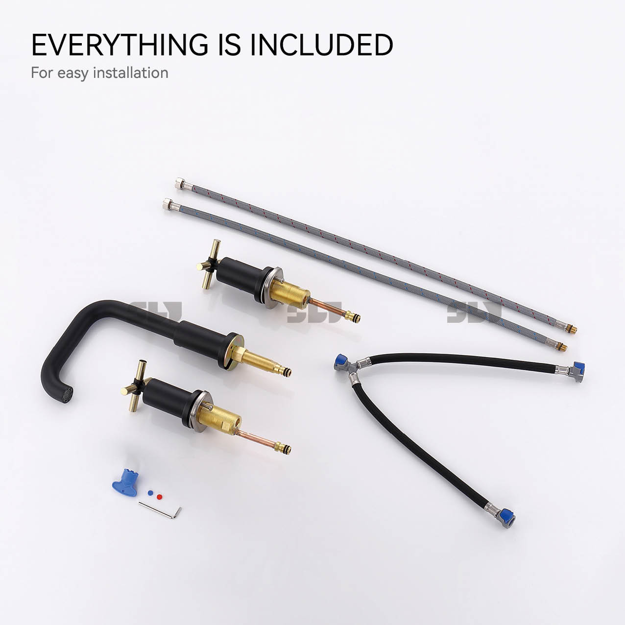 Double Handle Basin Faucet