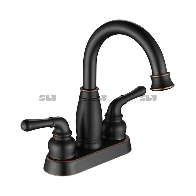 SLY High Arc Double Handle Faucets Are Used in Kitchens