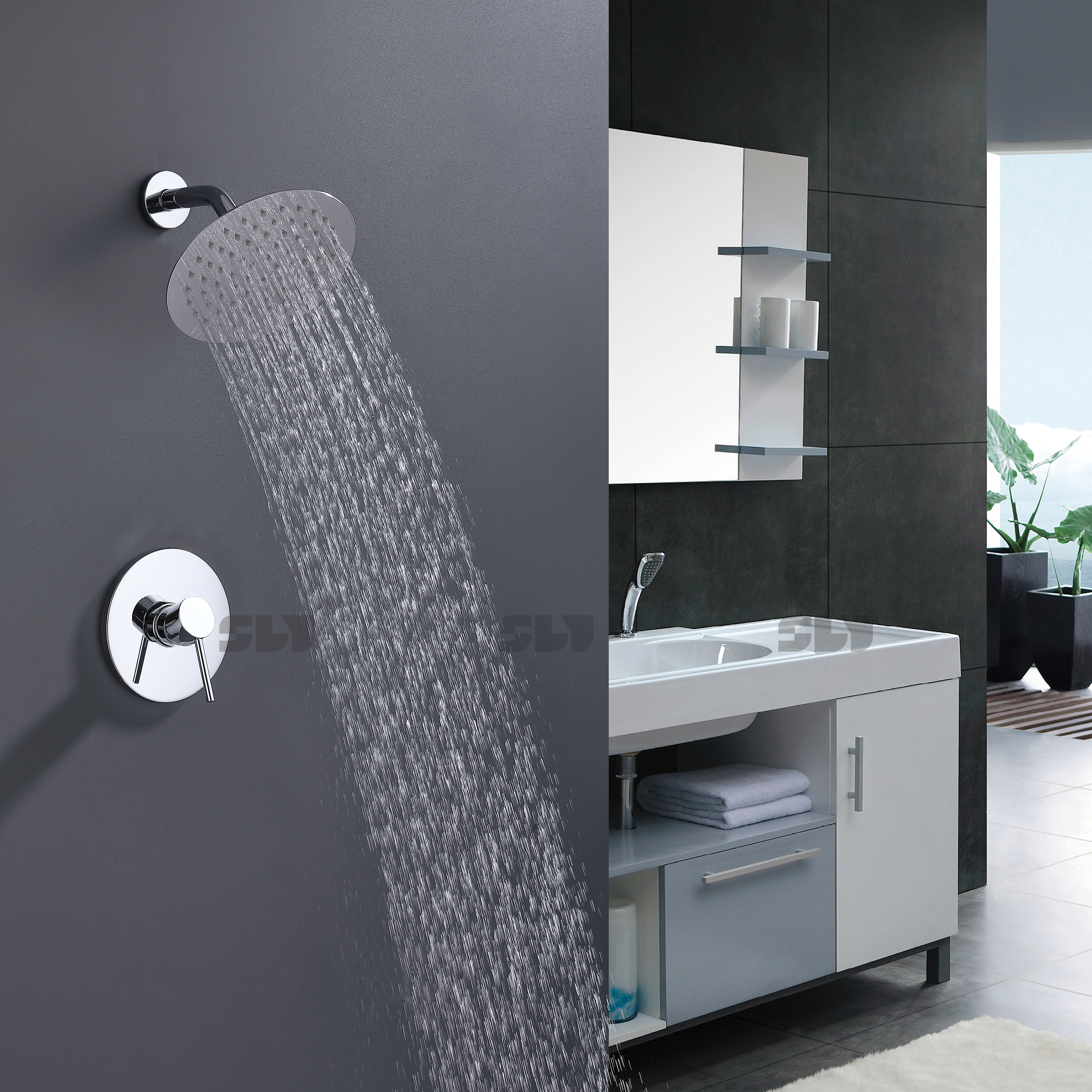 shower head and faucet