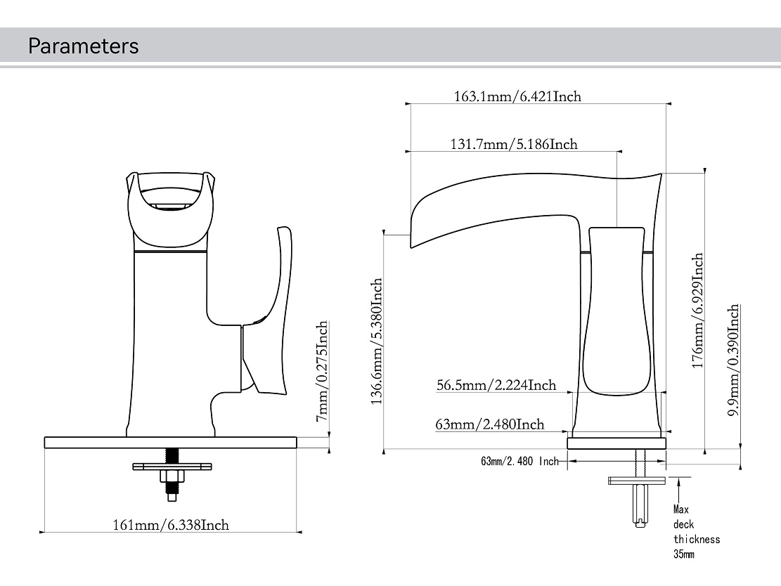brushed nickel bathroom faucet