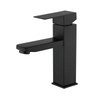 SLY Brass Matte Black Discount Bathroom Single Lever Faucet Taps