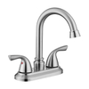 SLY Zinc Brushed Nickel Factory Wholesale Plumbing Fixtures Bathroom Lavatory Washroom Basin Faucet