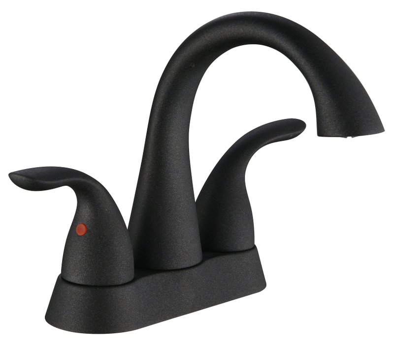 SLY Brass Matte Black Taps Basin Mixer Hot And Cold Water Mixer Bathroom Basin Faucet