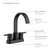 Samliyu Modern Single Hole Sink Faucet Bathroom Washbasin