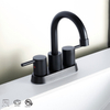 SLY Brushed Nickel Single Hole Bathroom Mixer Tap Single Handle Basin Faucets