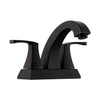 SLY Brushed Nickel Bathroom Sink Faucet Deck Mount One Hole Faucet